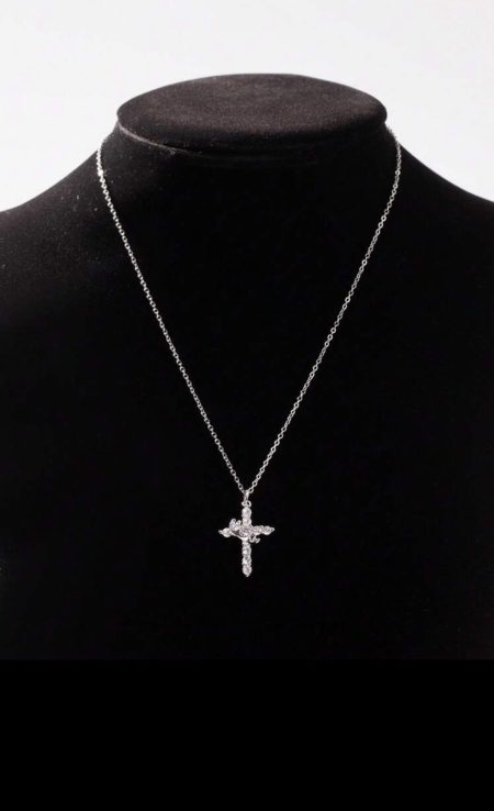 SILVER ESTHER NECKLACE